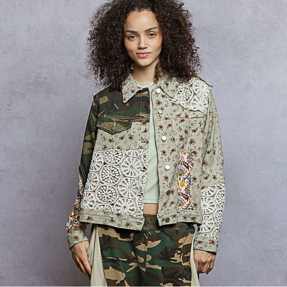 POL Multicolor Patchwork Jacket - Picture 4 of 5